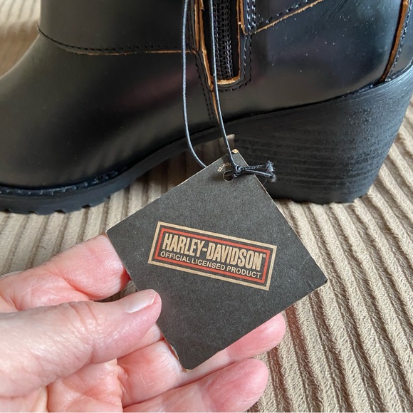 Harley Davidson Womens Lalane Riding Boots - Size 7.5 - NWT - Picture 7 of 14